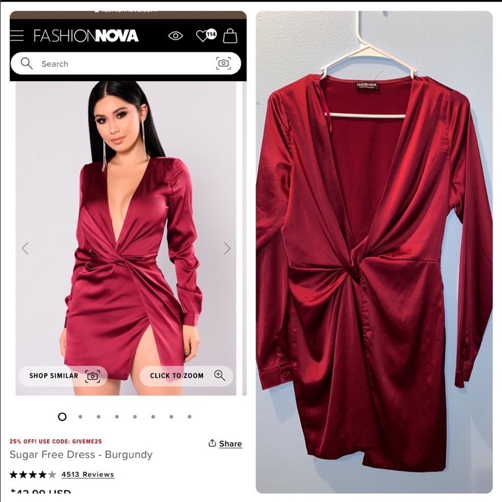 Fashion nova dress